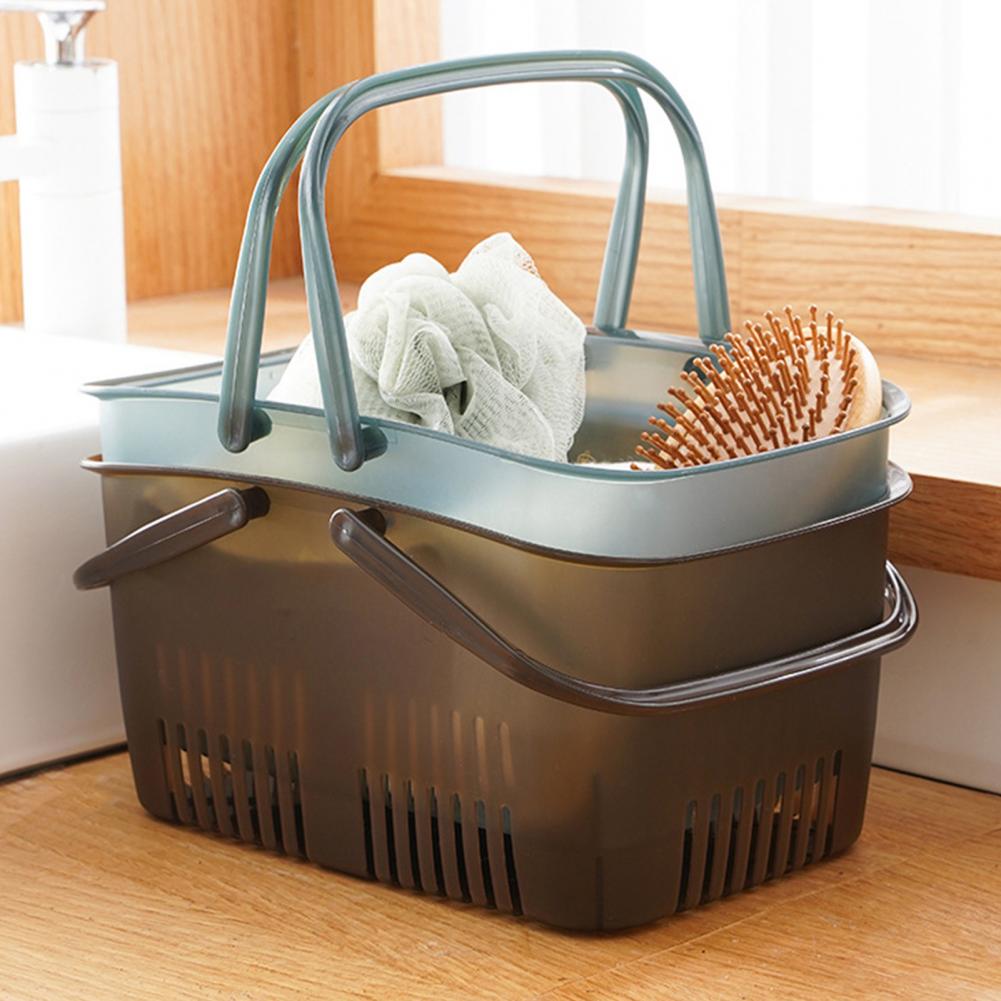 Shower Caddy Tote Several Drainage Holes Shower Caddy Bin Water-proof Shower Caddy Bucket