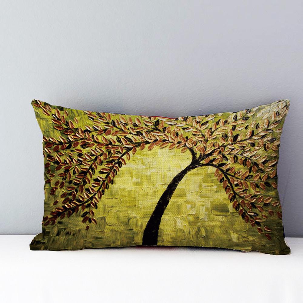 30*50cm Rectangle Pillow Cushion Case Toss Pillowcase Hidden Zipper Closure Soft Pillowcases Home Bed Ornament B1: H
