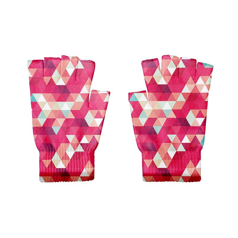 Mikovivi Gants En Cuir Demi-Doigts Pour Femmes, Gants En Cuir