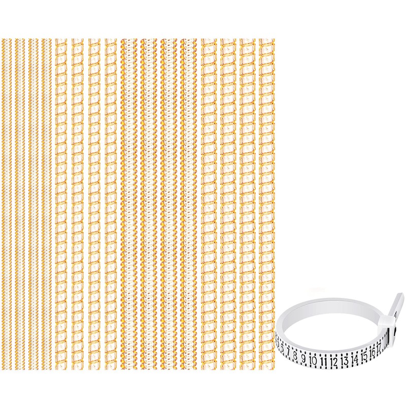 Invisible Ring Size Adjusters Invisible Clip Guard Resizer Transparent Guard Ring Sizer With Ring Sizer Measuring Tool: Default Title