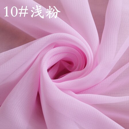 Chiffon Stof Jockey Garen Stof Pure Transparante Voering Hans Jurk Rok Voering Kleding Lente En Zomer: 10