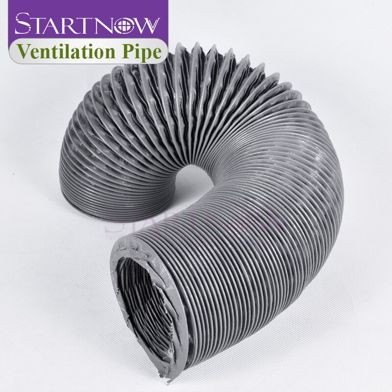 Startnow 3m/Lot 150mm Nylon Fabric Ventilation Pipe Ventilator Hose Plastic Canvas Flexible Telescopic Tube Intake Exhaust Duct