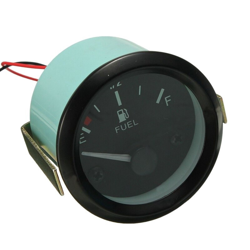 Medidor de nivel de combustible Universal para coche, 2 pulgadas, 52Mm, con Sensor de combustible, Kits de puntero E-1/2-F: Default Title