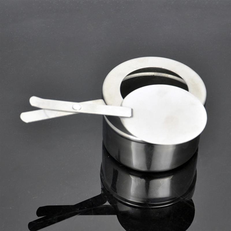 2/4pcs Stainless Steel Alcohol Boxes Alcohol Mini Stoves Solid Alcohol Containers Steel Solid Alcohol Furnace Core Fuel Box