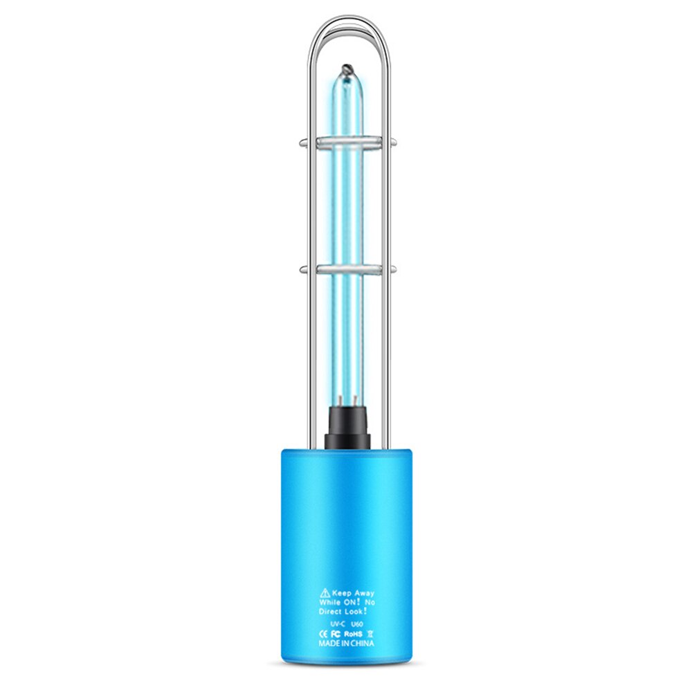 Portable LED Ultraviolet UV Light 5V USB 5W Sterilizer Lamp Rechargeable UVC + Ozone Light Disinfection Bactericidal LED Tube