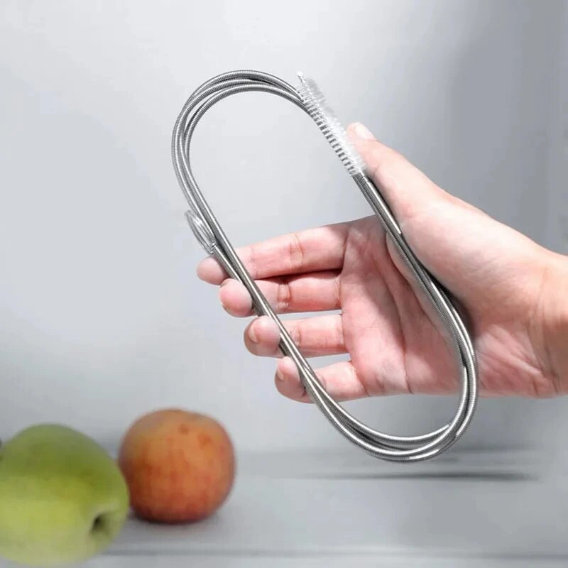 Removedor de obstrucciones de orificio de drenaje para refrigerador, cepillo para agujeros de nevera, limpiador de salida de agua para limpieza del hogar, herramientas de limpieza de dragado, 5/6 Uds.