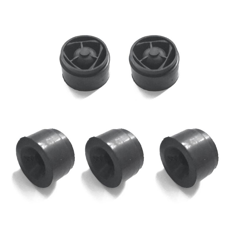 Tapa protectora para motor de coche, almohadilla de goma para motor debajo de la placa, 23GC, 5 uds.