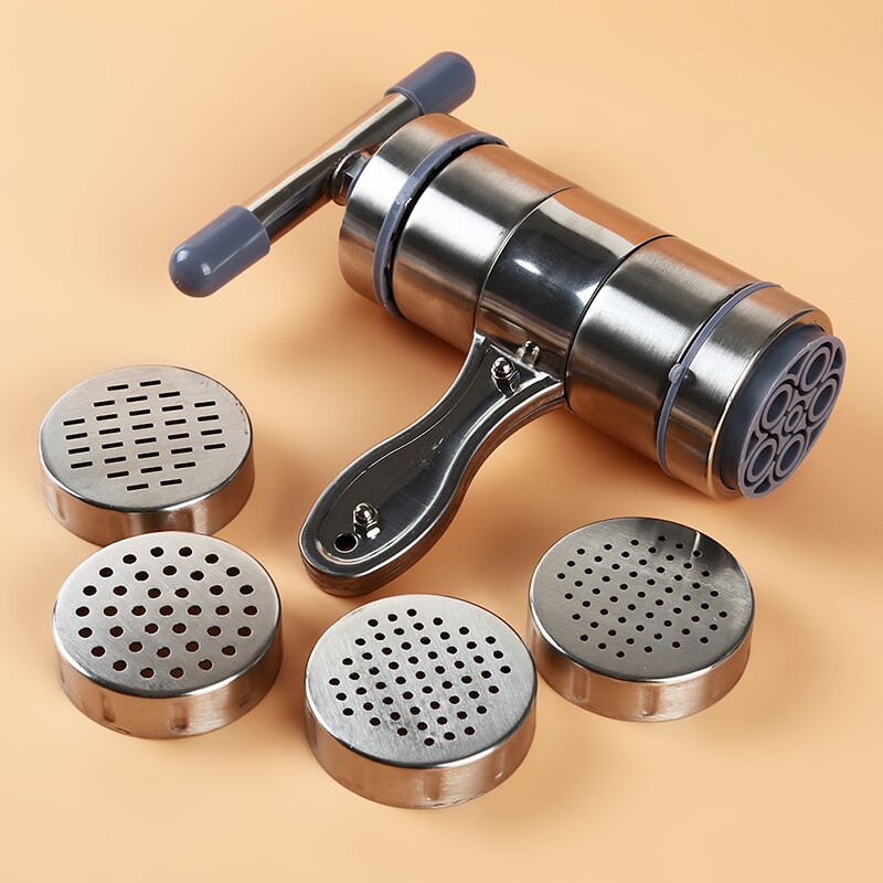 Stainless Steel Manual Noodle Maker Pastas Making Machine Spaetzle Maker Fruits Juicer Including Different Molds