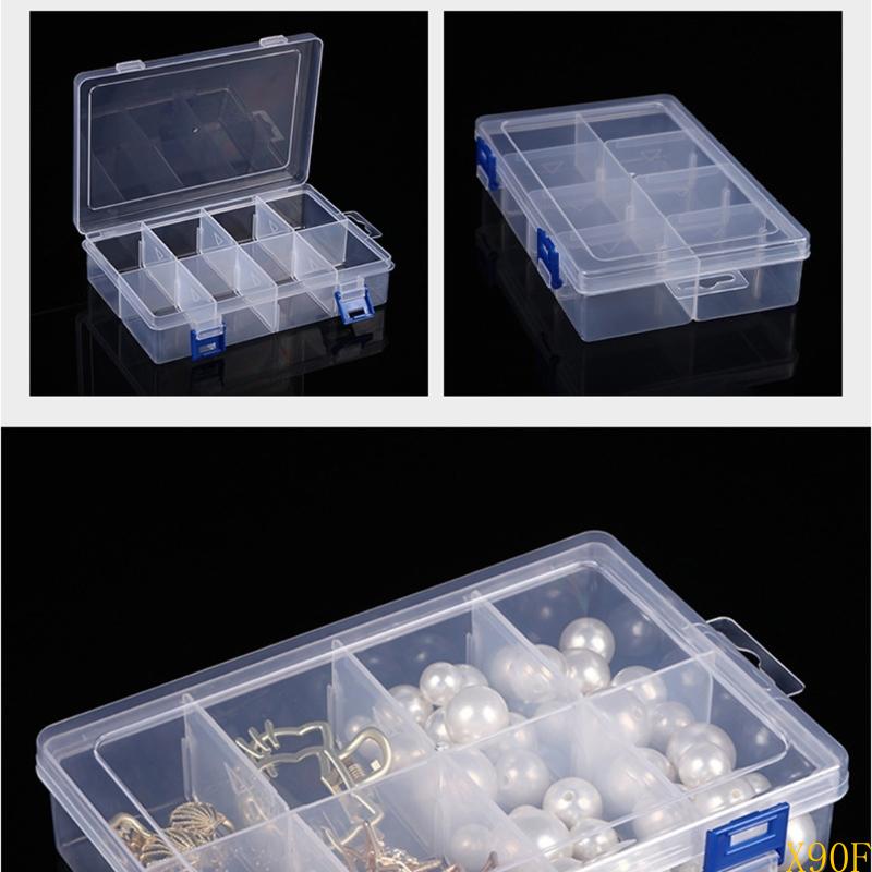 Handige 8-eenheden organizer box make-up opslagcontainer upgrades voor moeiteloos sorteren van make-up briefpapier en gereedschap