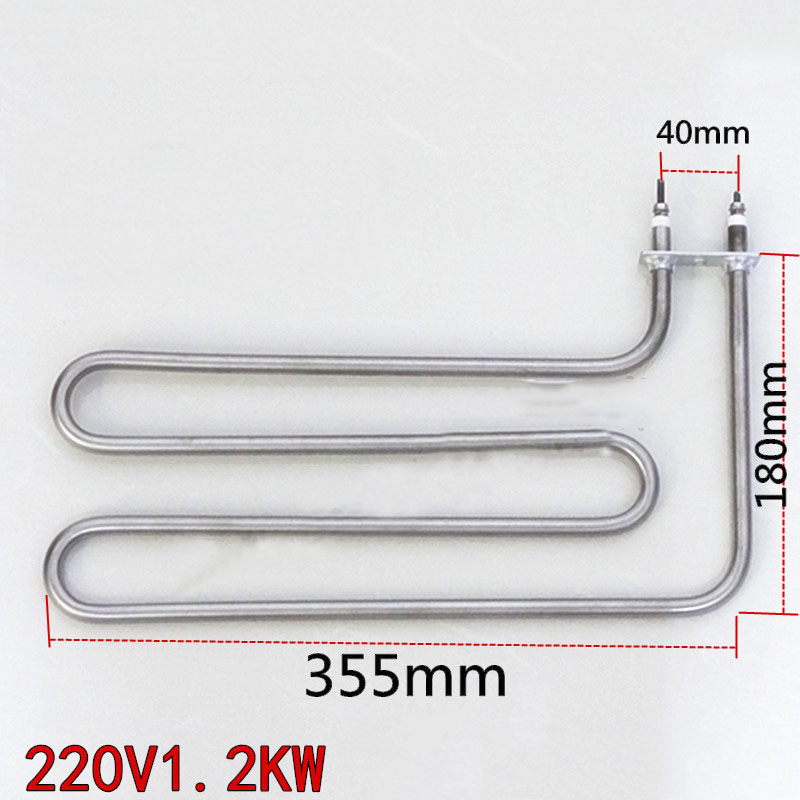 Éléments chauffants en ligne pour Sauna, en acier inoxydable, tube chauffant électrique, insertion Oblique