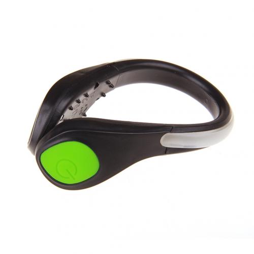Led Schoenen Clip Licht Veiligheidswaarschuwing Lamp Night Running Jogging Fietsen Gear Outdoor Kids Play Sport Speelgoed: green
