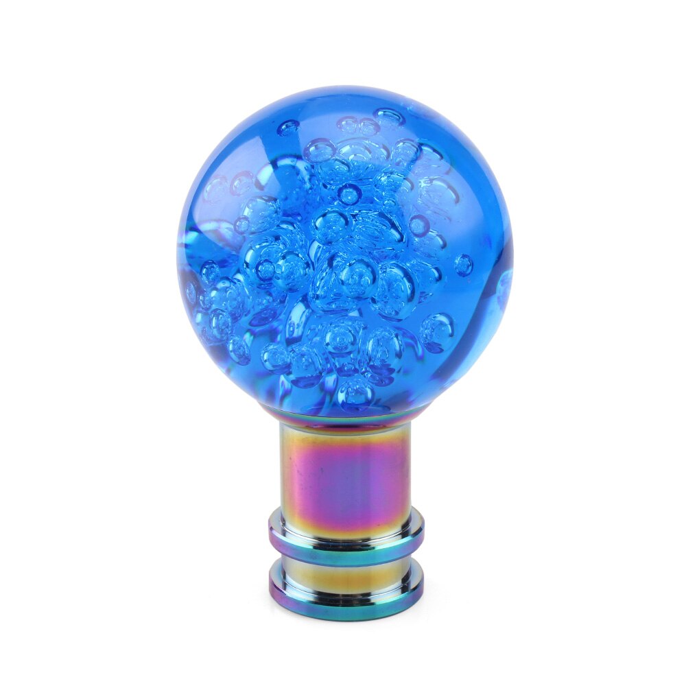 Car Gear Shift Knob Acrylic Transparent Pink Gear Stick Lever Change Knob	AccessoriesAuto Modified Parts SFN081