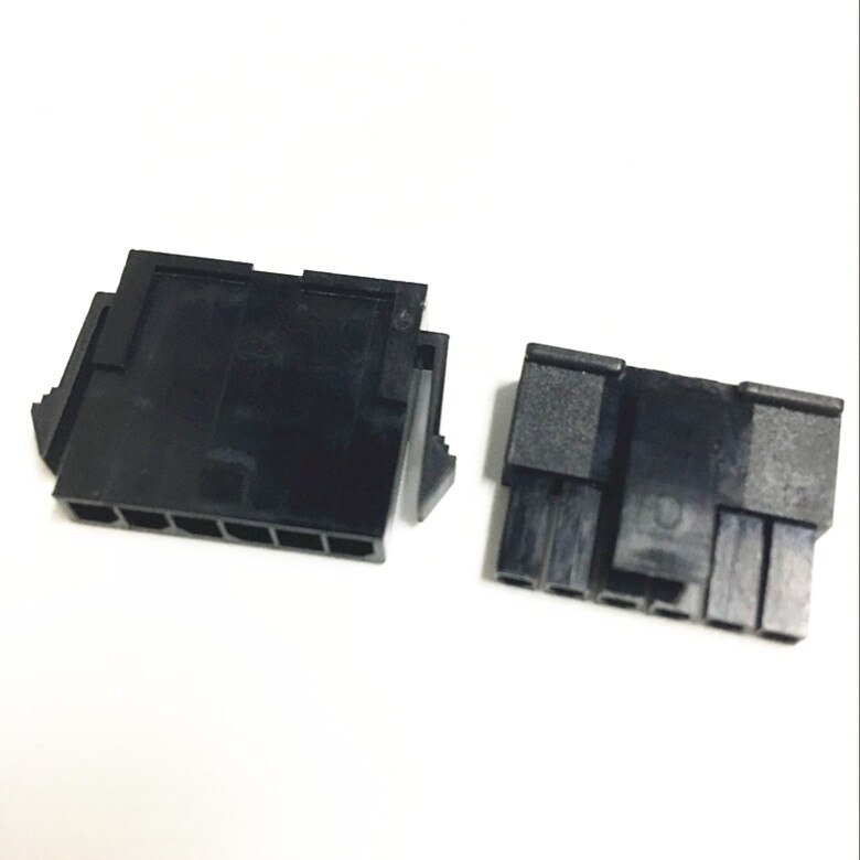 Juego de conectores Micro-Fit Molex de 3,0mm, carcasa macho de una sola fila con carcasa hembra 2P/3P/4P/5P/6/Pin serie 43645/43640, MX3.0, 10 juegos