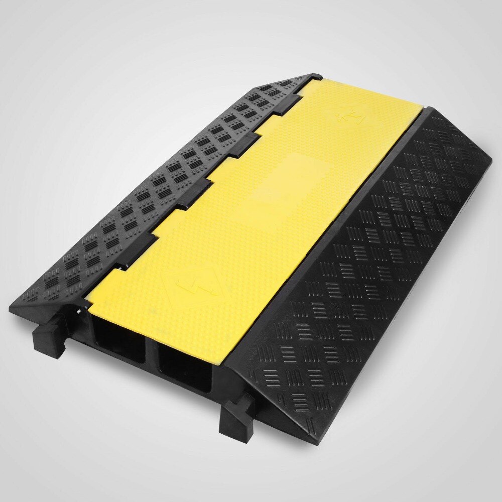 5 Channel Cable Protector 18000 LBS Capacity Extreme Rubber Cable Protector