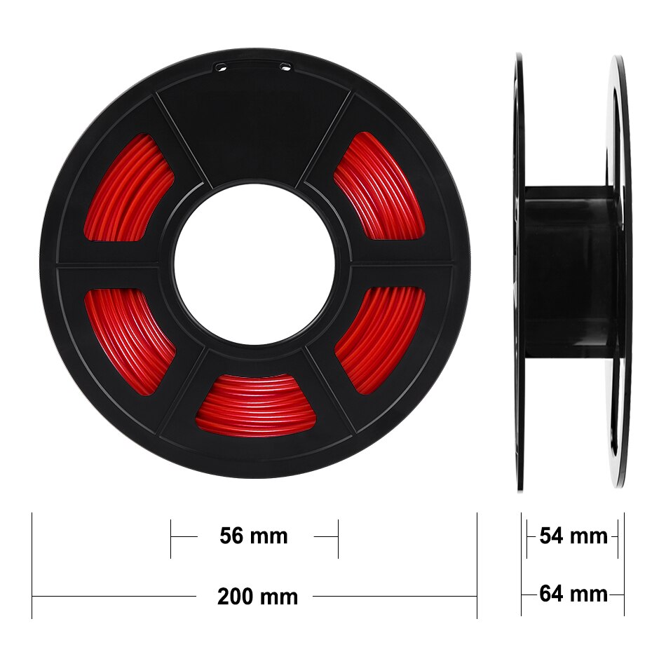 Enotepad PETG Filamento 2.2lb 100% nessuna bolla Tolleranza di +/-0.02mm 3D Stampante Filamento s Spool 1.75 millimetri 1KG supporto ordine All'ingrosso