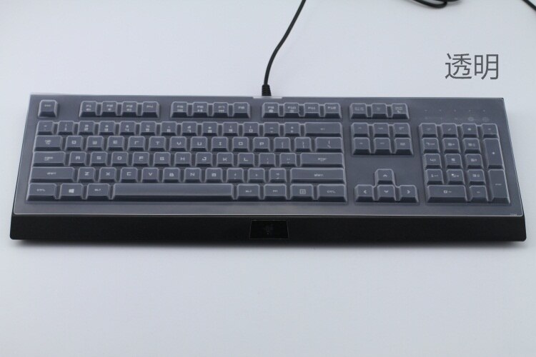 Transparent Clear Silicone Keyboard Cover protector For Razer Cynosa Chroma Wired Keyboard