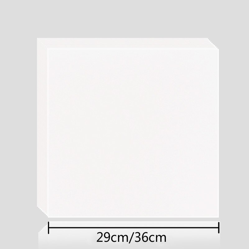 Carte postale carrée vierge, papier Kraft, 250g, dessin à la main, Graffiti, bricolage, marron blanc, carte de vœux, en carton dur épais