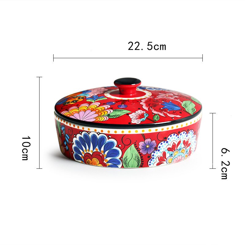 Retro Ceramic Dinner Plate Service Plate Cake Dish Milk Jug Western Steak Disc Salad Bowl Kitchen Board Wedding Kitchen Supplies