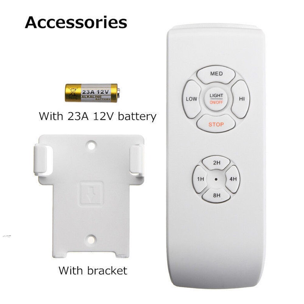 Venta de 110v/220v kits de control remoto universales para lámparas de ventilador de techo, control inalámbrico y temporizador.