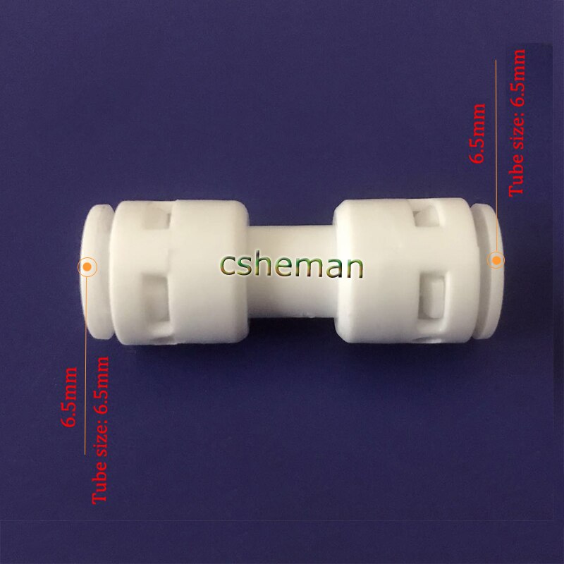 Garden Irrigation System1/4'' 3/8'' interface slip-lock Quick Connector Tee Elbow Straight Adapter Water pipe joint