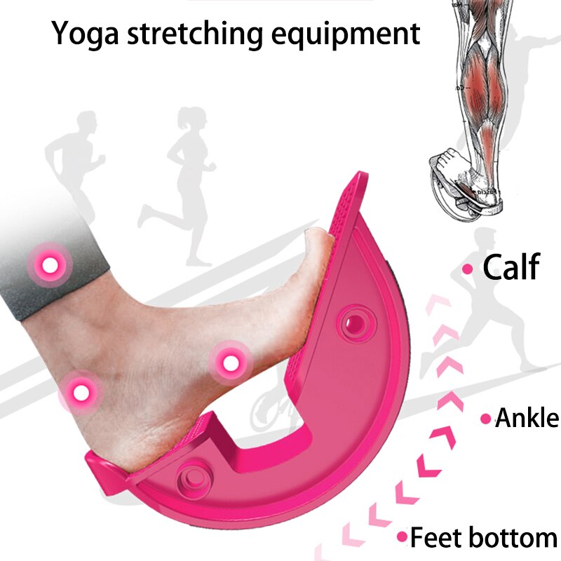 Stretch Board Gym Fitness Equipment Rocker Bodybuilding Workout Leg Muscle Massage Stretch Women Balance Board Exercise At Home