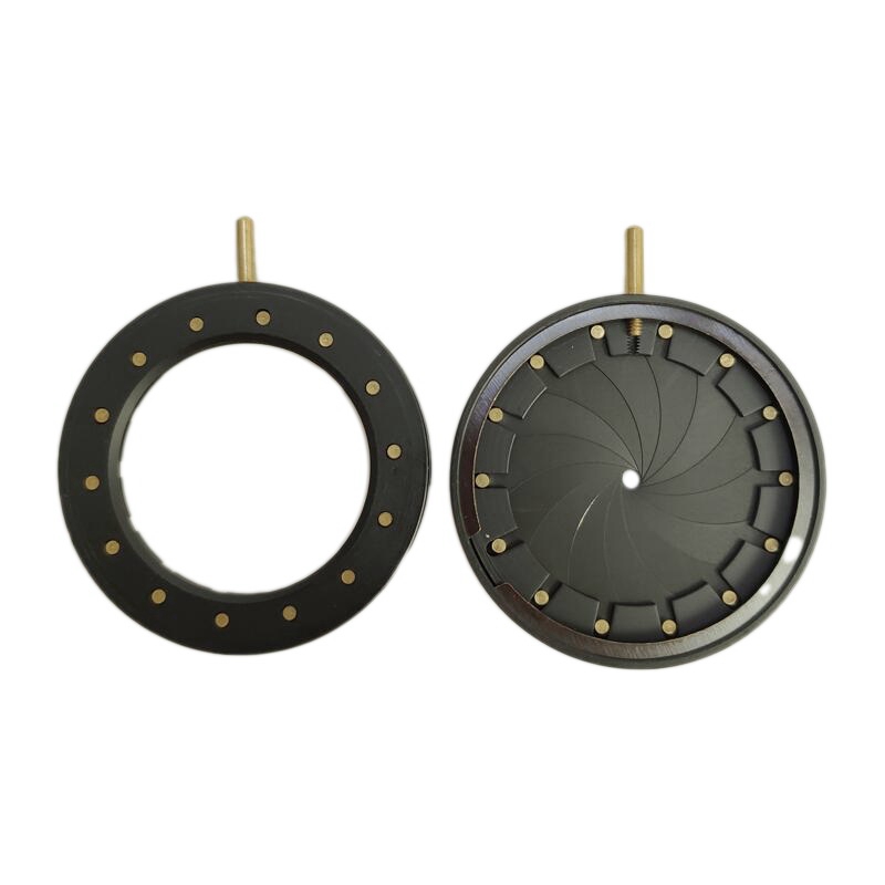 1,5-25mm Blende Variable Optische Irisblende Kamera Licht Kondensator Mikroskop Zubehör 14 Klingen