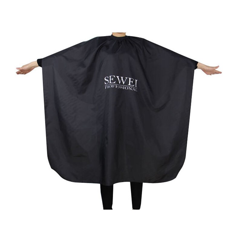 Paño para peluquería, capa para cortar el pelo, impermeable, peluquería: Product 2-black