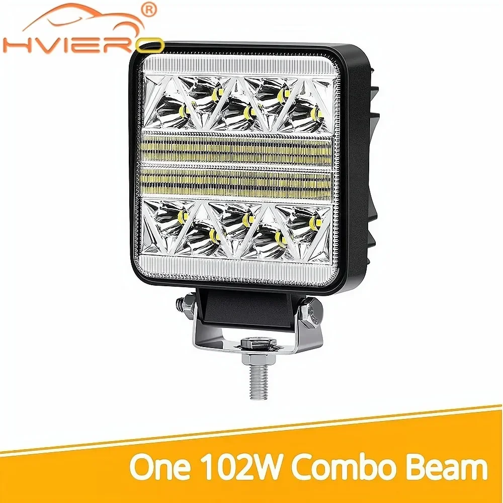 Auto LED Motor Grootlicht Mist Offroad Pickup ATV 4WD SUV Truck Lamping Werklamp Bar Exterieur Modificatie Universele IP67: Default Title