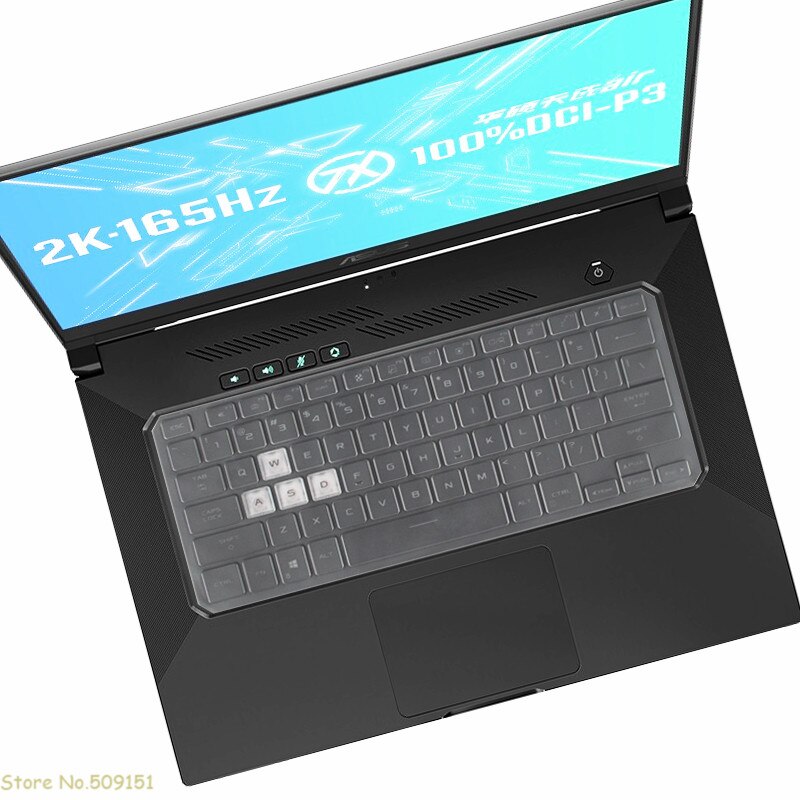 For ASUS ROG Flow X13 GV301Q GV301QH GV301 QH PV301 13 13.4&quot; laptop Silicone Keyboard Cover Protector Skin Dustproof