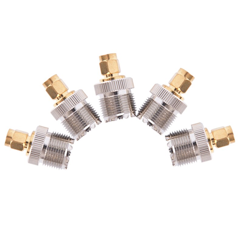 1pc sma macho plug para uhf pl259 so239 fêmea rf conector adaptador cabo