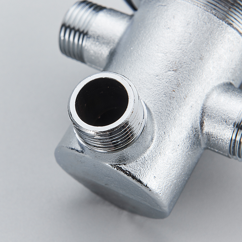 Messing Thermostatische Mengkraan Voor Douche Systeem Water Temperatuurregeling Kraan Regelklep Badkamer Kraan Valve G1/2