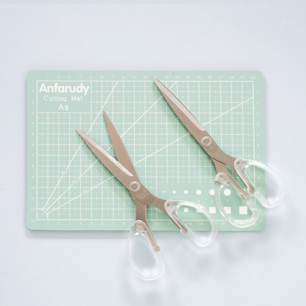 Ciseaux de sécurité en acier inoxydable, élégants, multifonctionnels, portables, bureau, coupe-papier, ciseaux artistiques créatifs pour étudiants