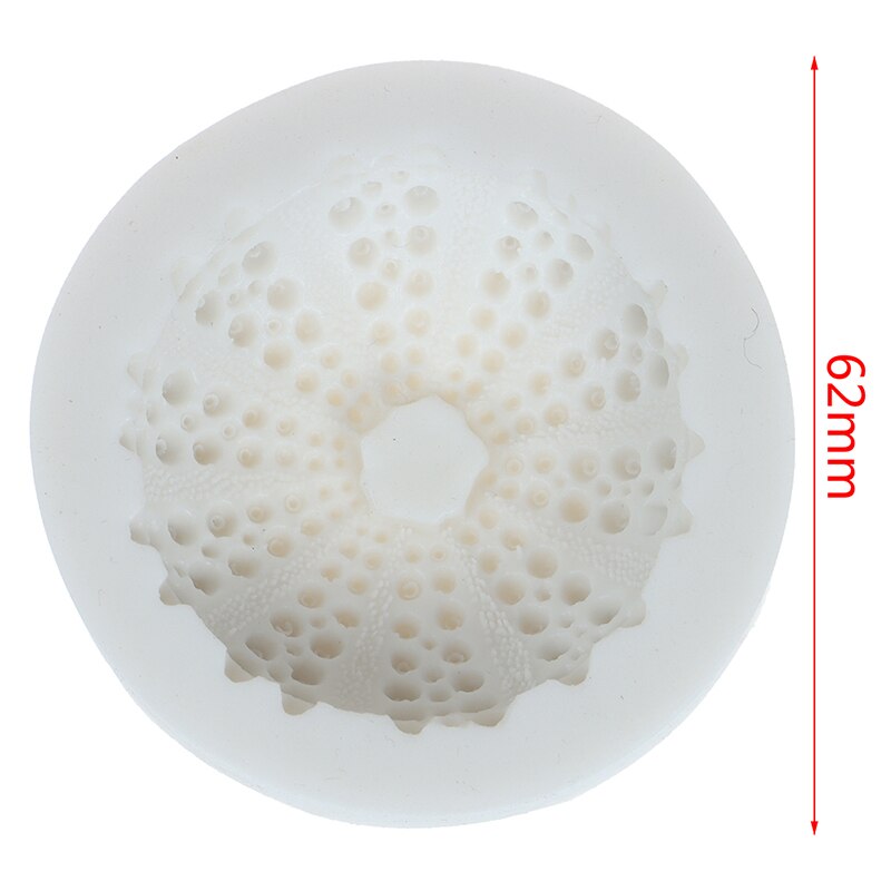 Zee-egel Shell Siliconen Mal Zee Dieren Fondant Cakevorm Kaars Decor Chocolade Gumpaste Decorating Gereedschap Bakvormen