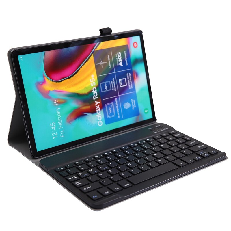 fallen Tastatur für Samsung Galaxis Tab S5E 10,5 Sm-T720 Sm-T725 T720 T725 fallen für Samsung Tab S5E Tastatur Abdeckung (schwarz)