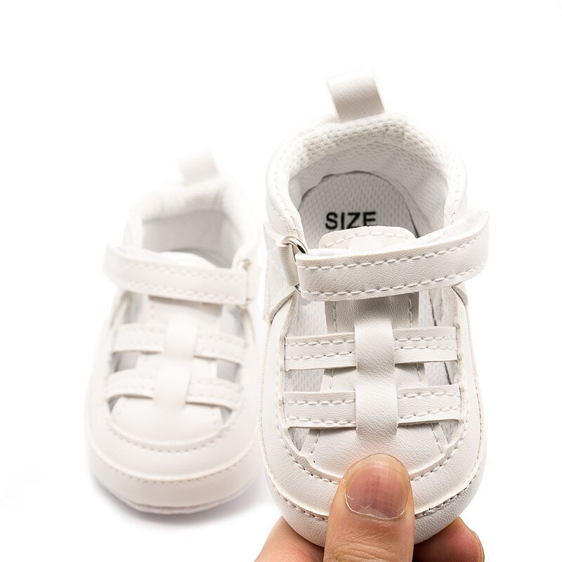 Zomer Baby Boy Schoenen Ademende Sneakers Anti-Slip Holle Schoenen Peuter Zachte Zolen Sandalen