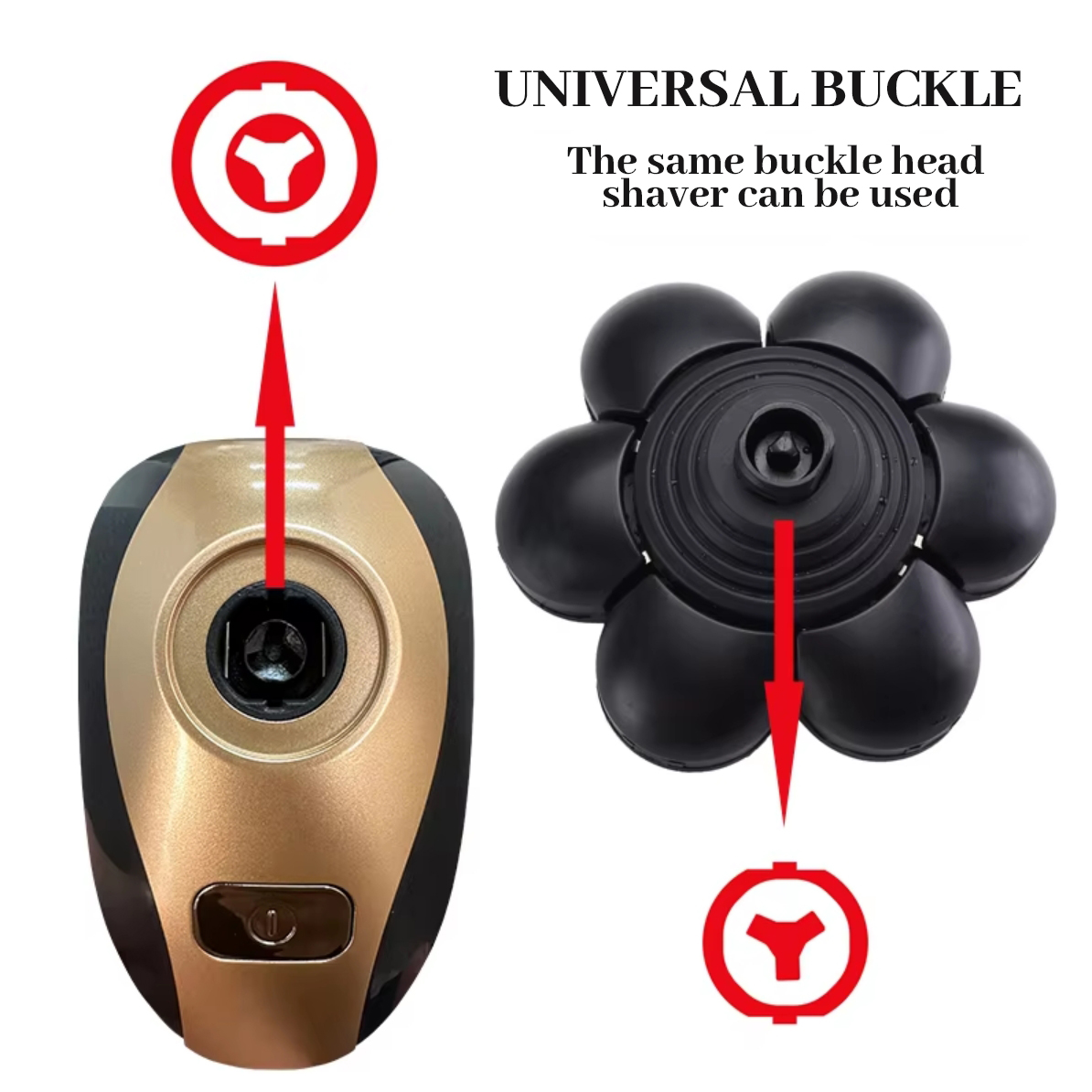 Replaceable 3D 4D 5D 6D 7D 8D 9D Electric Shaver Heads | Nose Trimmer, Hair Clipper & Facial Massage Heads