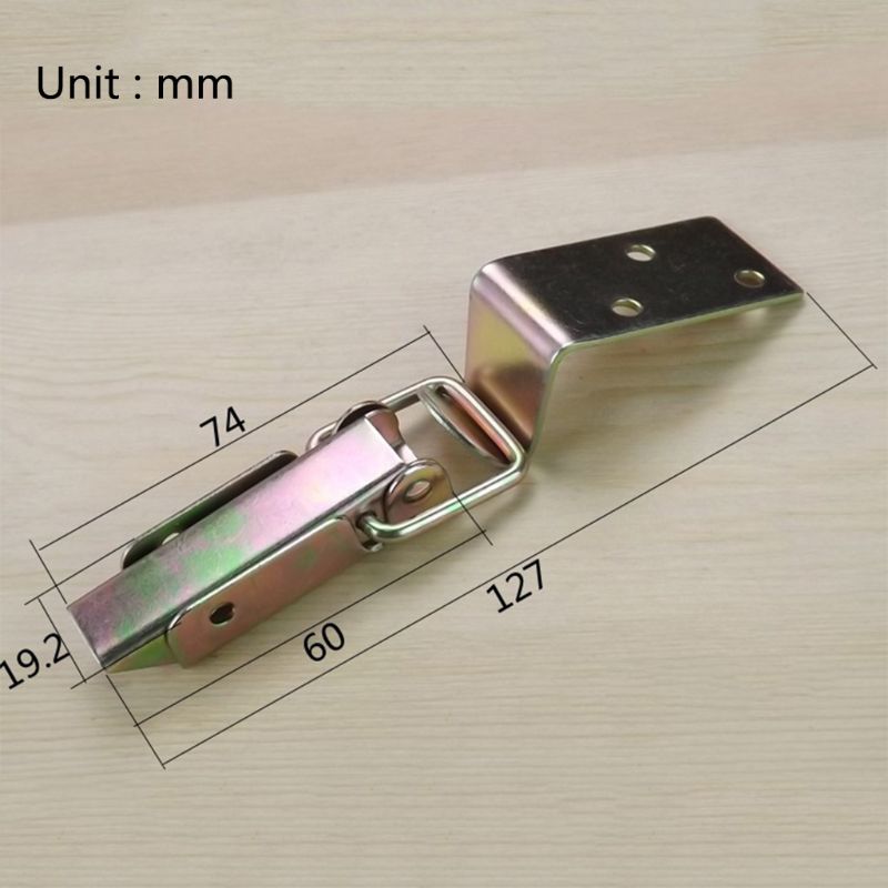 Wooden Box Catch Clasp Hasp Latch Lock Jewelry Box Hinges Metal Hasp Home Furniture Hardware Accessories