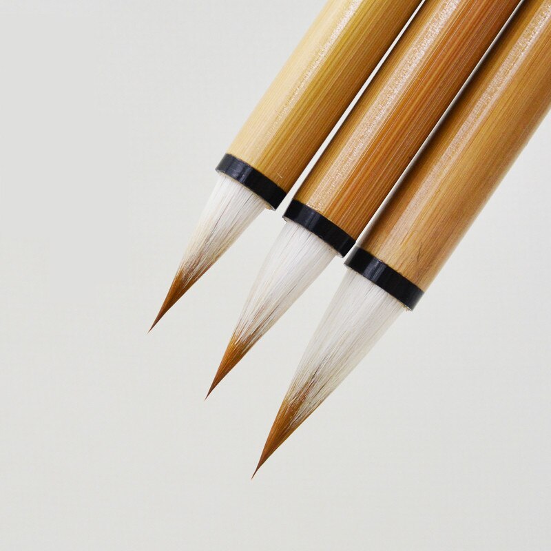 Chinese Kalligrafie Borstel Set Meerdere Haar Wang Xizhi Running Script Borstels Lied Huizong Kalligrafie Geschriften Kopie Borstel Pen