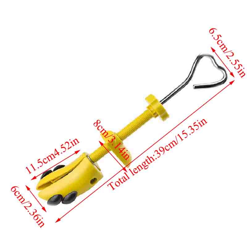 Barn skostöd justerbara skor bår klackar stövlar träd shaper expander unisex plast bibehåll form skostöd