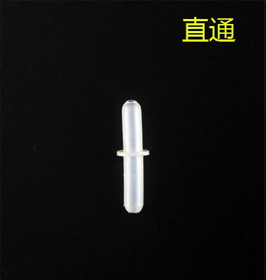 10pcs/lot Aquarium Accessories Fish Tank Air Pipe Tube Tee Air Valves Check Reflux Valve Switch Tap 4mm Diameter Hose Trachea: 10pcs straight bore