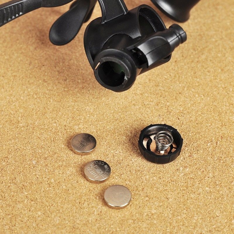 Na sobie lupa doprowadziło lampa okulary biżuteria szkło powiększające