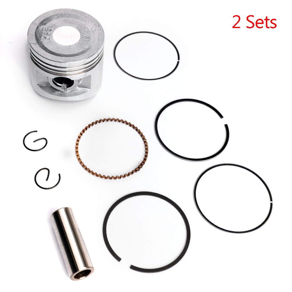 Areyourshop Motorcycle Bore Size STD 53mm Piston Kit For Honda Rebel CA 250 CMX250 +0.25,0.50,0.75,1.00 Motorcycle Accessories