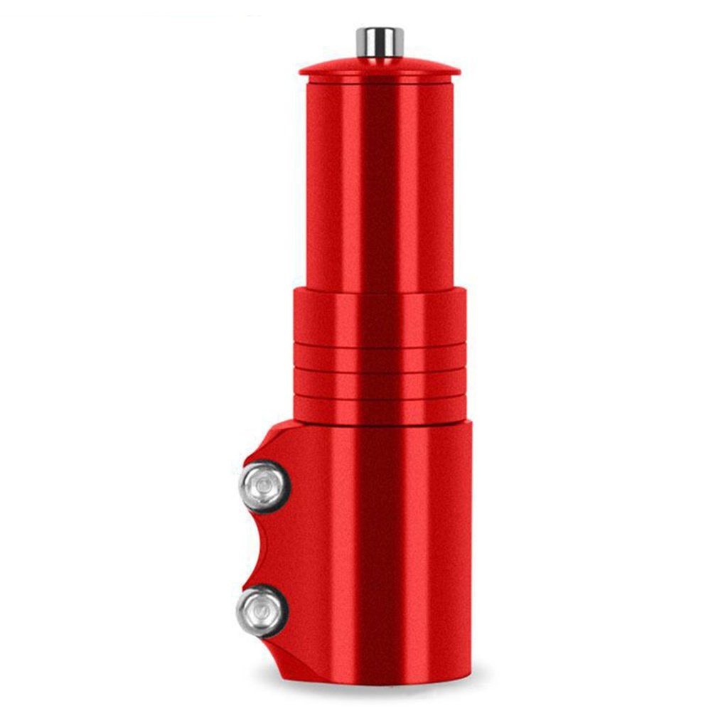 Tige de bicyclette avant fourche tête Tube vélo VTT hauteur augmentant hauteur de leader augmenter extenseur hauteur: Rouge