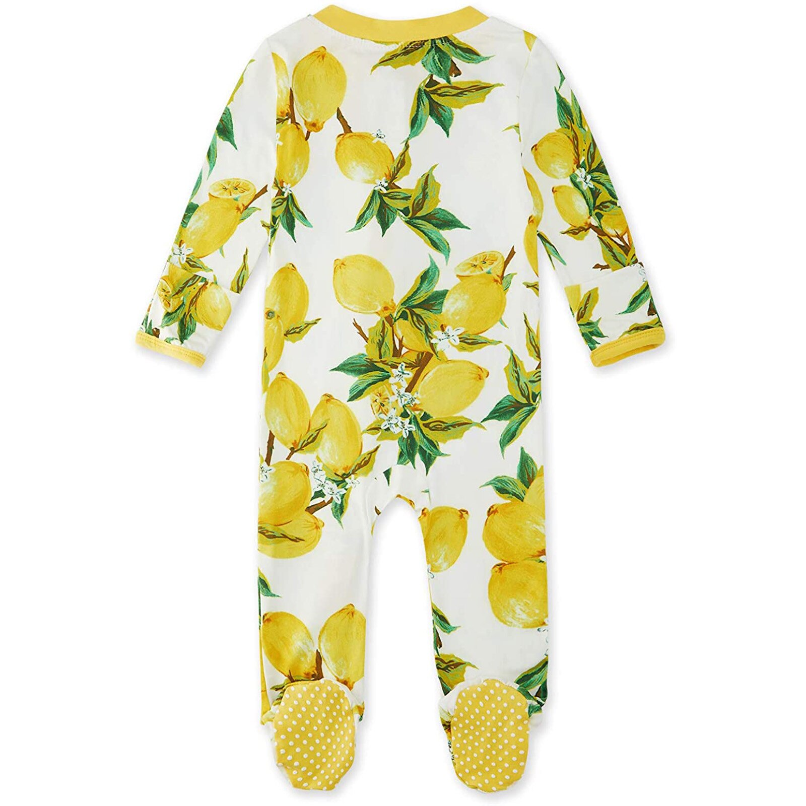 Baby Romper Kleding Baby Baby Jongens Meisjes Citroen Print Pyjama Sleeper Rits Footed Romper Jumpsuit Bebek Giyim