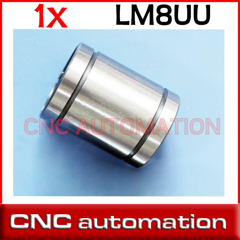 1pc LM8UU LM8SUU LME8UU Outer diameter 15mm 16mm length 17mm 24mm 25mm Linear Bushing CNC Bearings for inner size 8mm rod rail: LM8UU