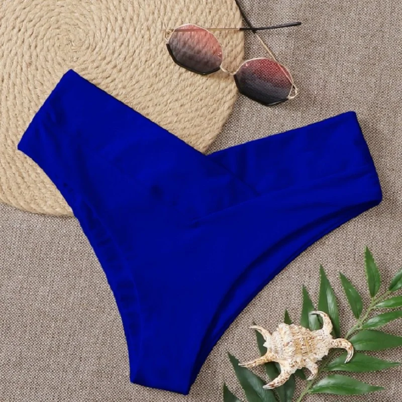 Neueste Sexy Bademode Frauen Briefs Bikini Bottom Brasilianische Tanga Badeanzug Classic Cut Bottoms Biquini Schwimmen Kurze Damen Badeanzug