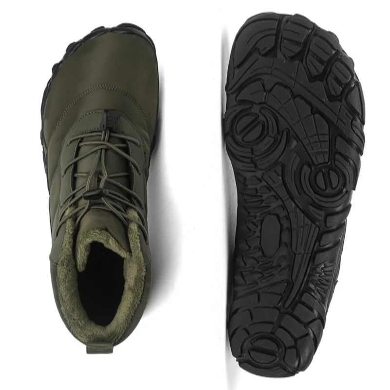 Wanderschuhe Barfuß Damen, Winter Sommer breite Zehen Barfuß Wanderschuhe Stiefel Turnschuhe für Damen Herren