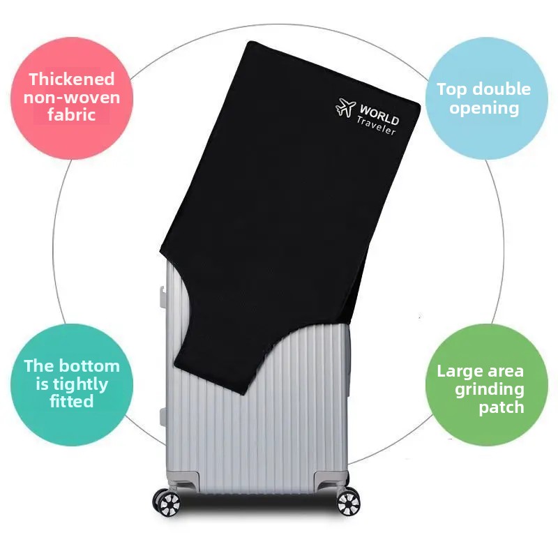 Waterproof Dustproof Luggage Cover Protection Suitcase Travel Carry-On Bag Storage Scratch-Resistant Bag Cover