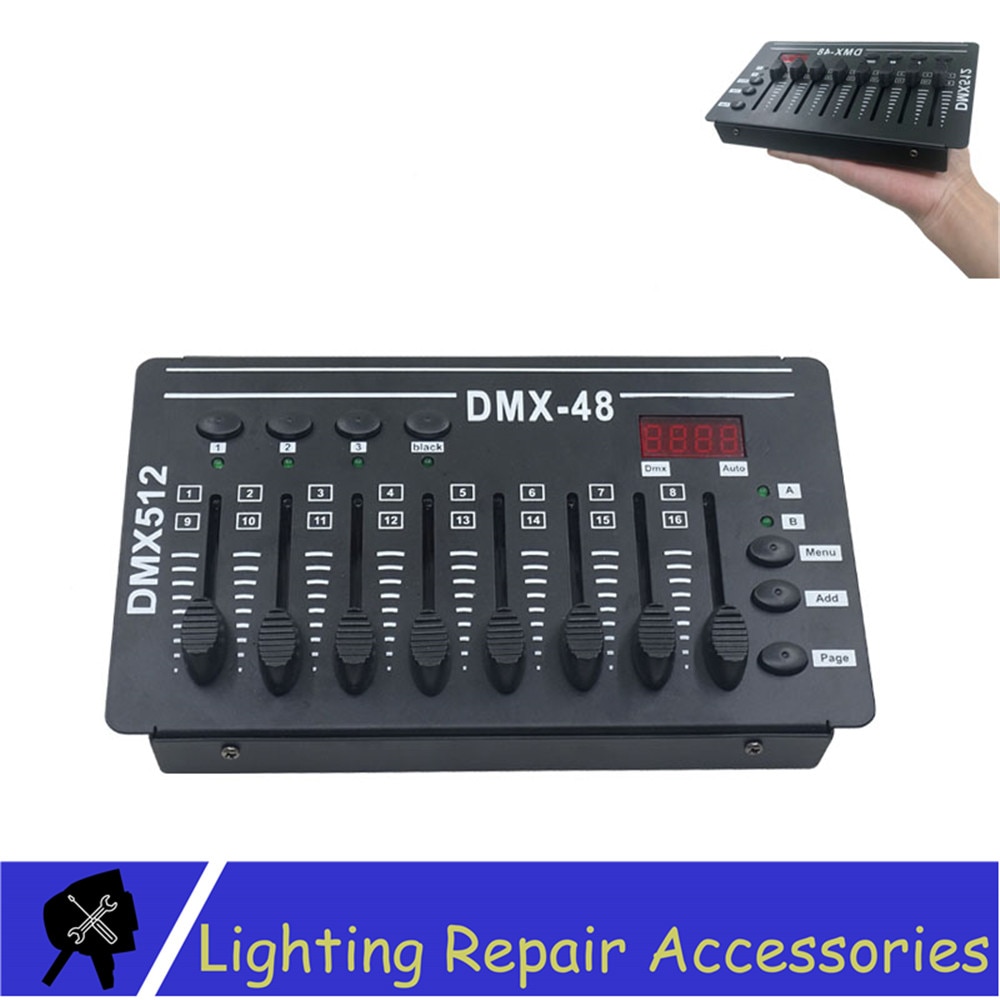 Stage Light Led Mini Dmx Controller Led Par Light Dj Licht Console Voor Moving Heads Led Disco Verlichting Effect Console