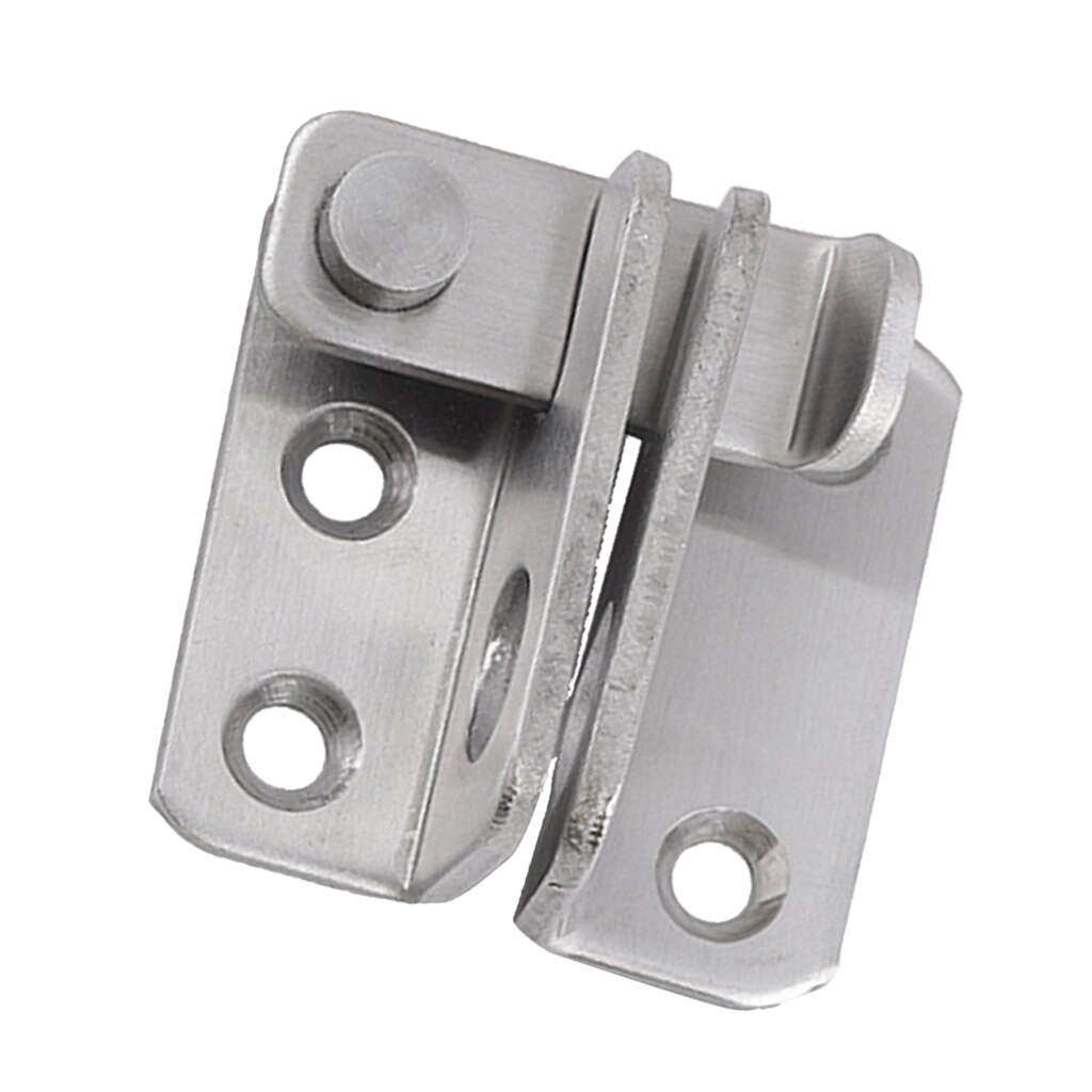 Stainless Steel Staple Hasp Door Latch Cabinet Gate Door Latches Security Lock Rustproof Hardware